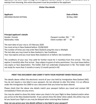 Dịch vụ hỗ trợ xin Visa New Zealand du lịch & thăm thân