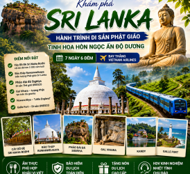 GSTRAVEL SRI LANKA 7N6D VNA THÁNG 10-11-12-1.-3-2027