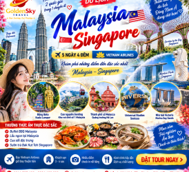 GSTRAVEL SINGAPORE MALAYSIA 5N4Đ VNA 30.12 TẾT TÂY 2027