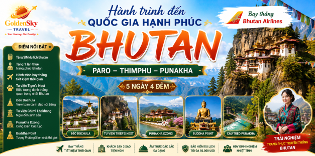 GSTRAVEL BHUTAN 5N4D