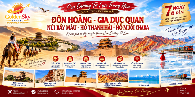 GSTRAVEL-ĐÔN HOÀNG - GIA DỤC QUAN – NÚI BẢY MÀU – HỒ THANH HẢI – HỒ MUỐI CHAKA 7N6D THÁNG 10
